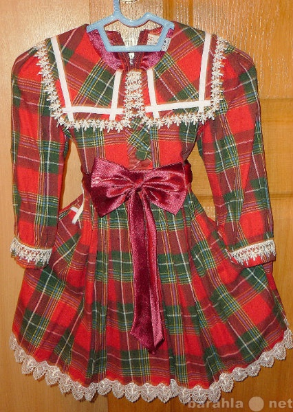 Продам: платье из шотландки