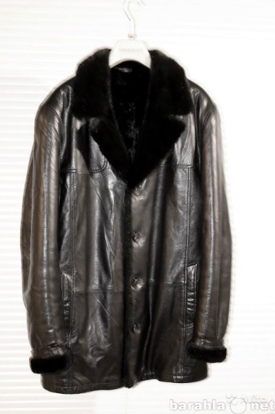 Продам: Мужская зимняя кожаная куртка
