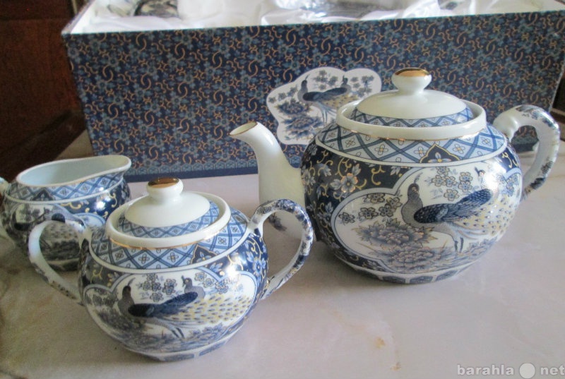 Продам: Чайный набор«Синий павлин»из 15предметов