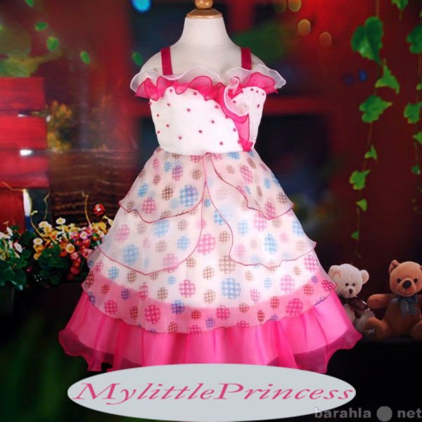 Продам: Детское платье ярко-розовое