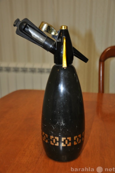 Продам: Сифон СССР для напитков черного цвета