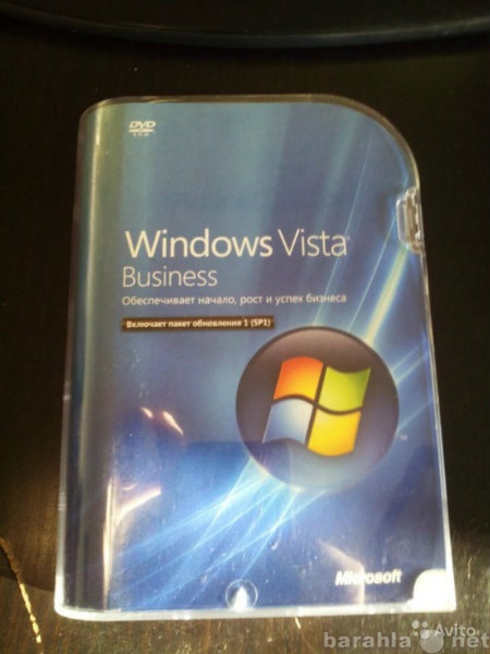 Продам: Windows vista business sp1 32-bit russia