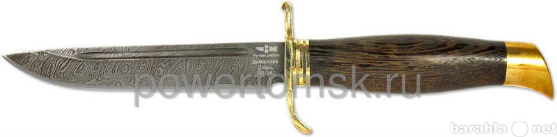 Продам: Нож нескладной дамасская сталь НКВД (699