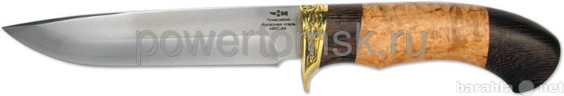 Продам: Нож нескладной булатная сталь КЛЁН (7601