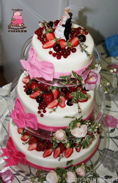 Продам: Свадебные торты на заказ Тольятти