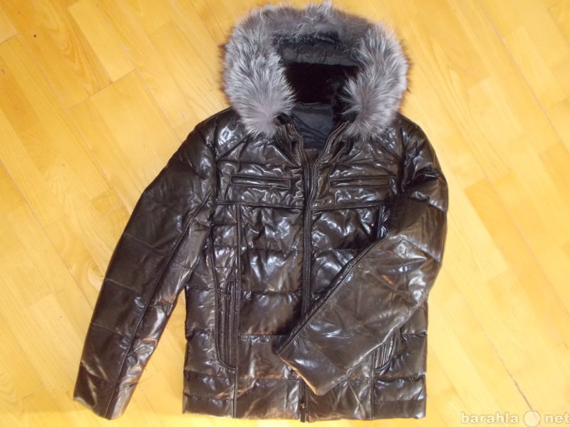 Продам: Кожаную мужскую зимнюю куртку