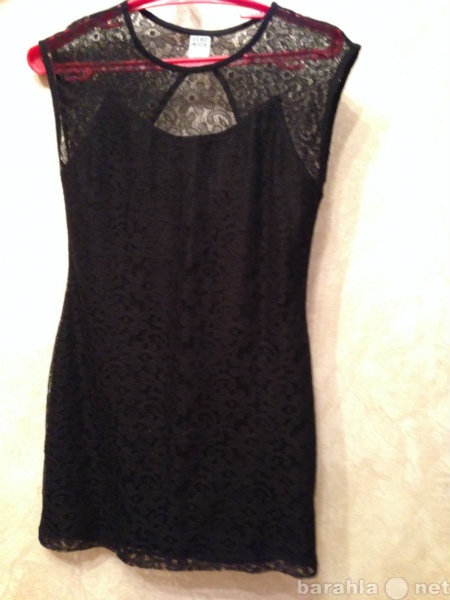 Продам: Платье черное кружевное