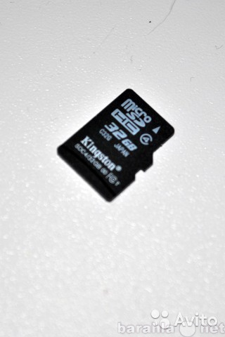 Продам: Micro sdhc 32 GB Kingston 4 class