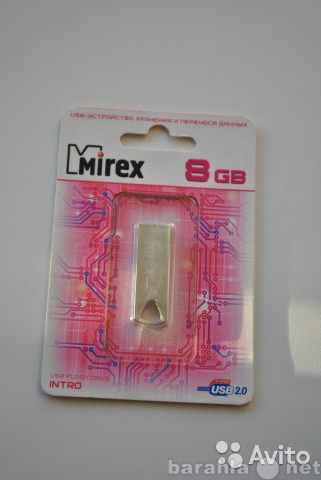 Продам: Флешка Mirex 8GB Intro USB 2.0 новая