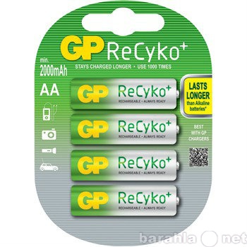 Продам: Аккумулятор 4 AA GP ReCyko+ NiMH 210aahc