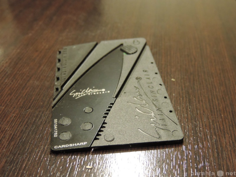 Продам: Нож визитка кредитка Card Sharp