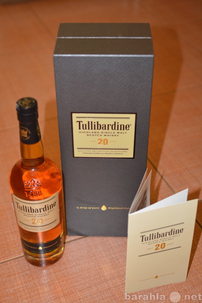 Продам: Виски Tullibardine 20 y.o.