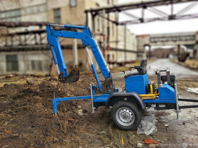 Купить Прицепные Экскаваторы Б У
