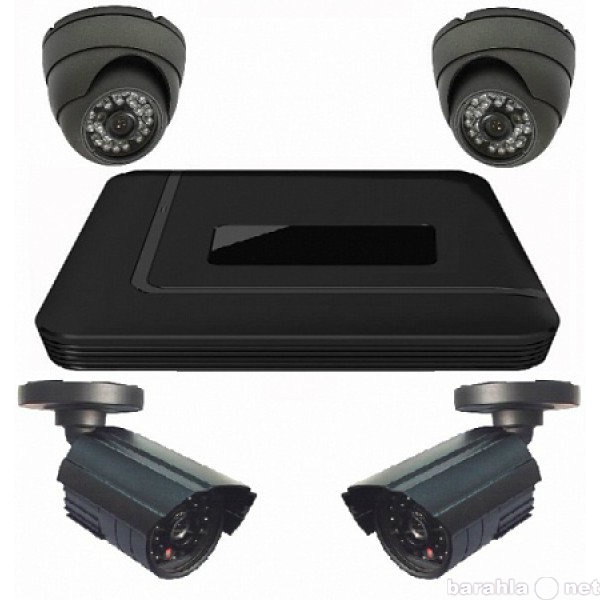 Продам: Комплект видеонаблюдения 4 камеры