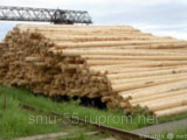 Продам: Опоры деревянные лиственница  11 метров!