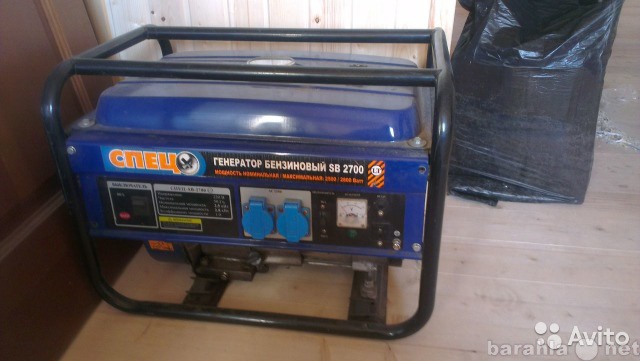 Продам: Бензиновый генератор спец sb-2700