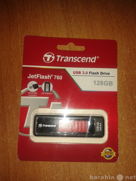 Продам: Продам Transcend jetflash 760 128gb