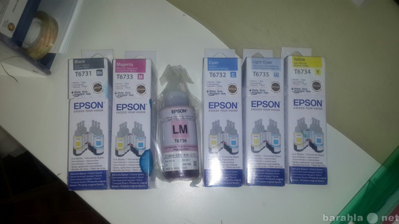 Продам: Оригинальные картриджи для Epson L800