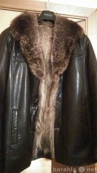 Продам: Мужская кожаная куртка с натуральным мех