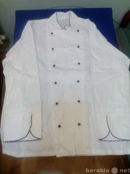 Продам: куртка поварская белая с отделкой