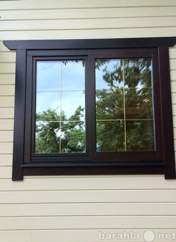 Продам: Деревянное окно со стеклопакетом