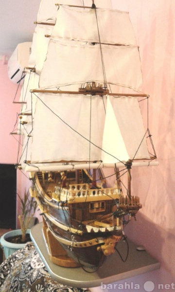 Продам: Готовая модель парусного корабля