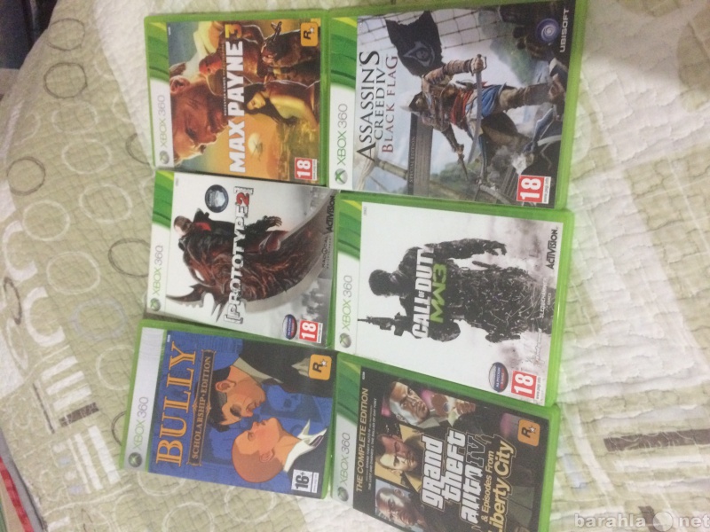Продам: Xbox 360 Max Payne 3,Assassins creed4