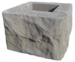 Продам: Блоки столбовые Колотый камень