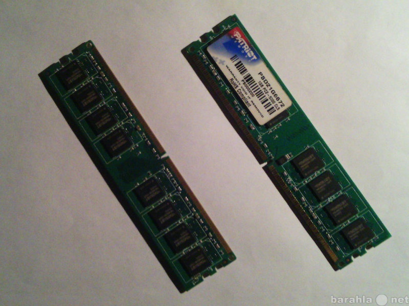 Продам: DDR2 2Gb (2шт x 1G) PC2-5300 (667Mhz)