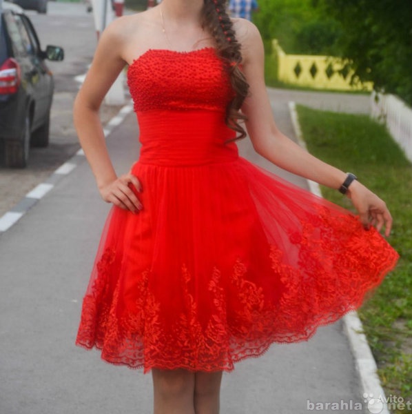 Продам: Вечернее красное платье