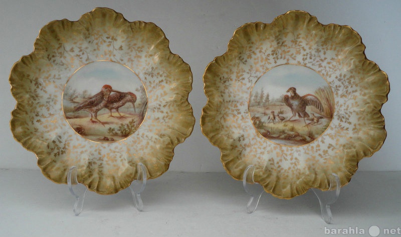 Продам: Антикварные фарфор тарелки Лимож 1890