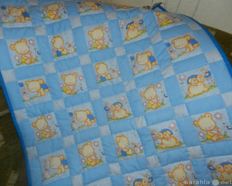 Предложение: Детское лоскутное одеяло в кроватку.