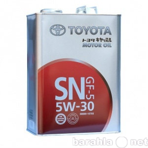 Продам: TOYOTA 5W30 SN/GF-5