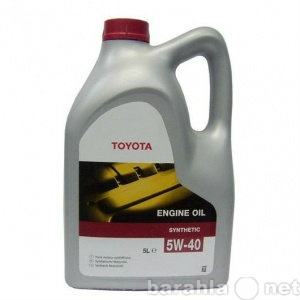 Продам: Моторное масло Toyota 5W-40 SL/CF