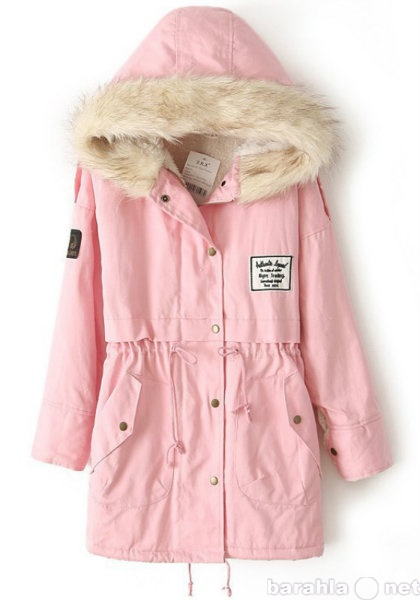 Продам: Розовая куртка - парка.