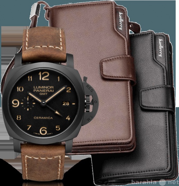 Продам: Комплект клатч Baellery Business + часы