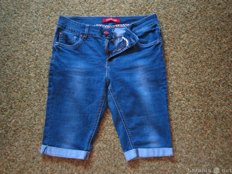 Продам: Фирменные джинсовые бриджи  "TPH&a