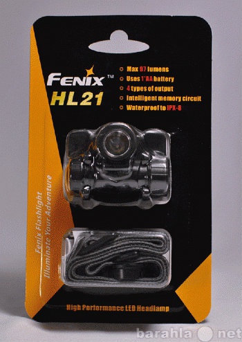 Продам: Фонарь налобный Fenix HL21 новый