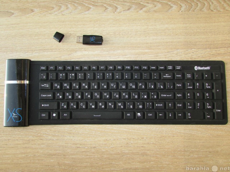 Продам: Silicone Wireless Keyboard KB-6114