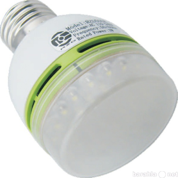Продам: светодиодная лампа Е27 с звуковым датчик