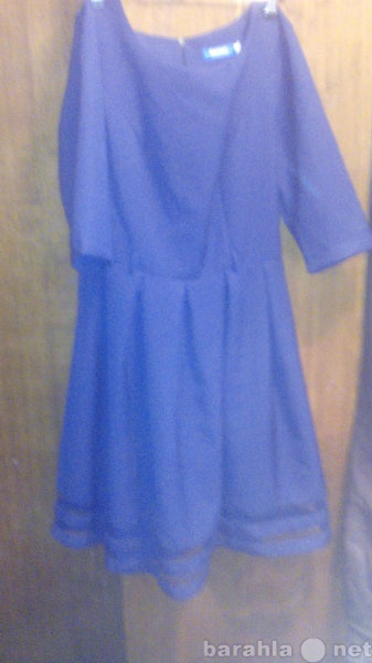Продам: Платье школьное тёмно-синее