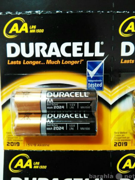 Продам: Батарейки Duracell пальчиковые AA оптом
