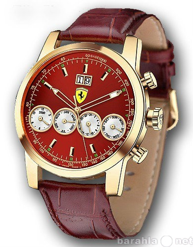 Продам: Часы Ferrari Maranello, золотой/красный