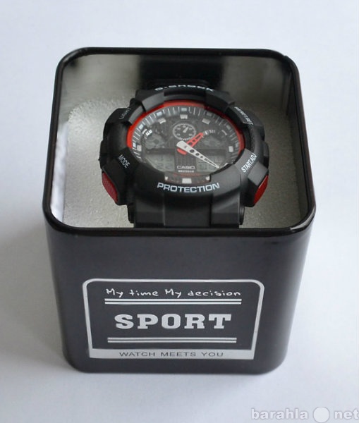 Продам: Часы G-shock GA-100, черно-красные