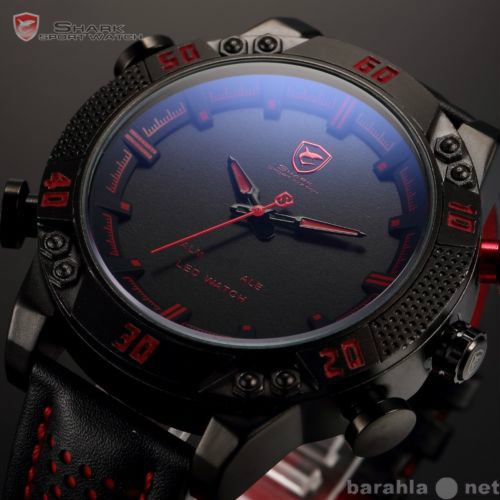 Продам: Часы Shark Sport (черно-красные)