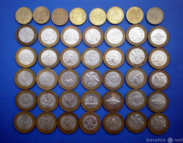 Продам: Монеты 10 рублевки Юбилейка 43 шт в колл