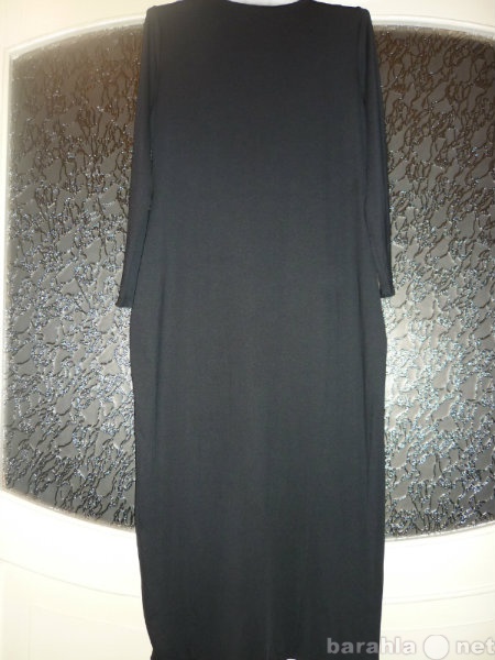 Продам: Новое длинное чёрное платье
