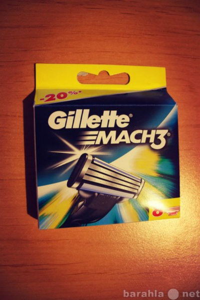 Продам: Сменные кассеты Gillette Mach 3 8шт.