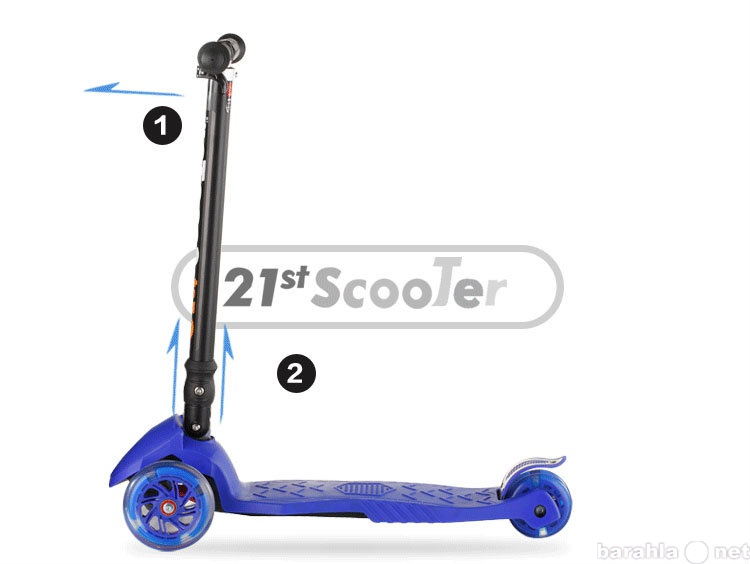 Продам: Самокат 21st Scooter 3-х колёсный Maxi