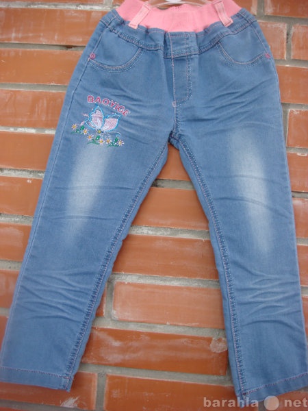 Продам: джинсы для девочки на резинке
